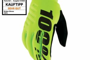 100% Brisker Handschuhe gelb