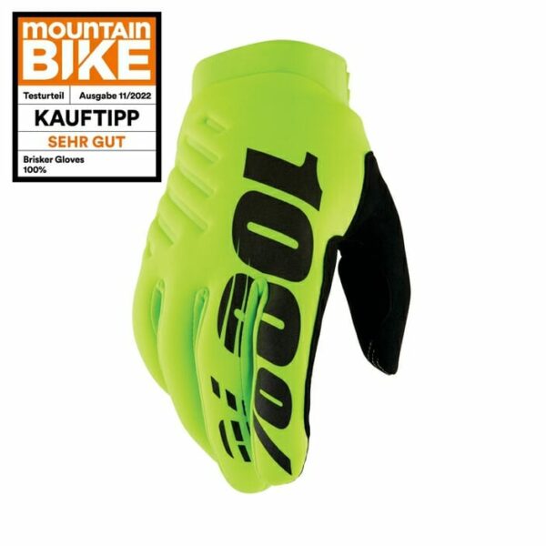 100% Brisker Handschuhe gelb