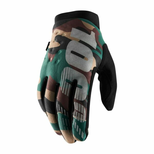 100% Brisker Handschuhe camouflage S