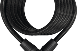 Abus Spiralkabelschloss Star 4508K/150 ohne Halter schwarz