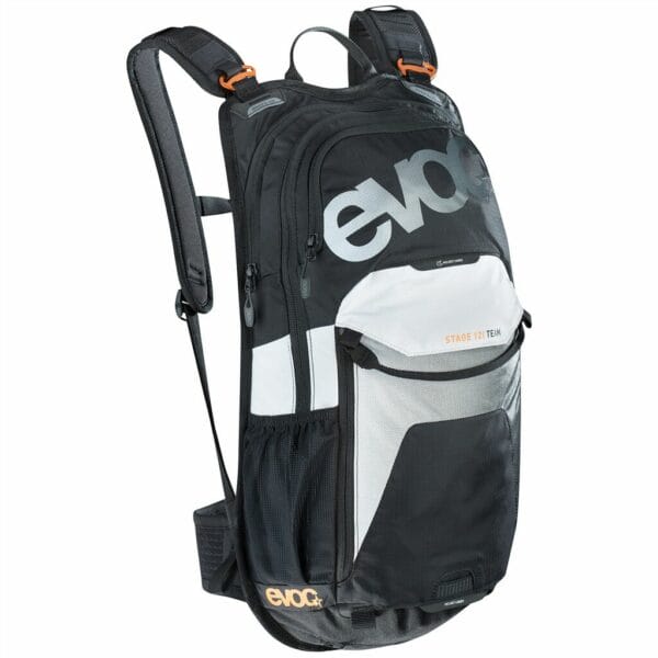 Stage 12L Team Backpack black/white/neon orange,one size M-Nr: 5316224003