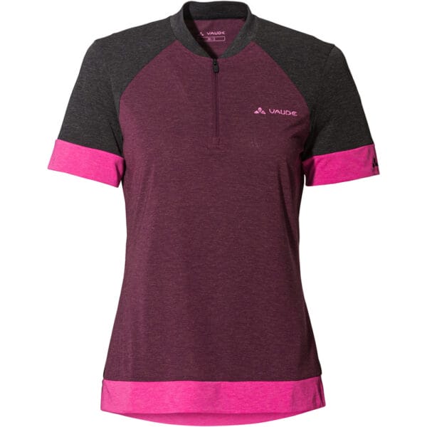 Wo Altissimo Q-Zip Shirt, cassis