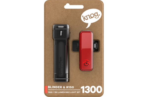 Knog Scheinwerfer Blinder 1300 & Blinder R150 schwarz