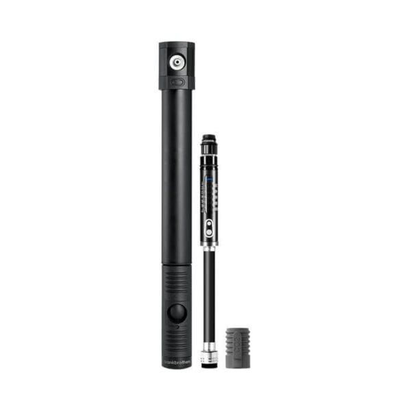 CrankBrothers Pumpe Klic HP Gauge CO2 inflator midnight
