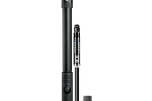 CrankBrothers Pumpe Klic HV Gauge CO2 inflator midnight