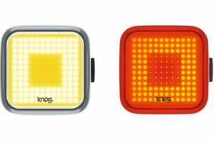 Knog Lichtset Blinder Square twin pack black