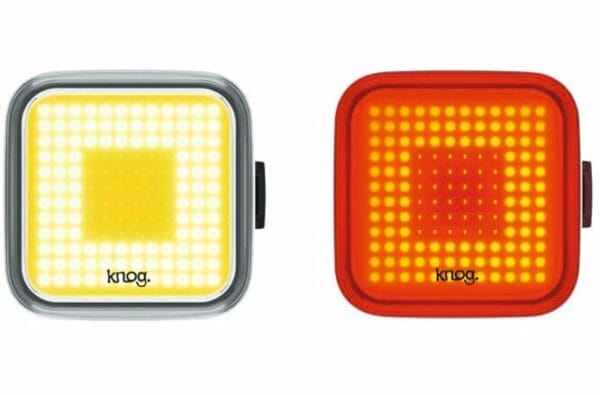 Knog Lichtset Blinder Square twin pack black