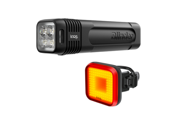 Knog Lichtset Blinder 600 & Blinder Square schwarz