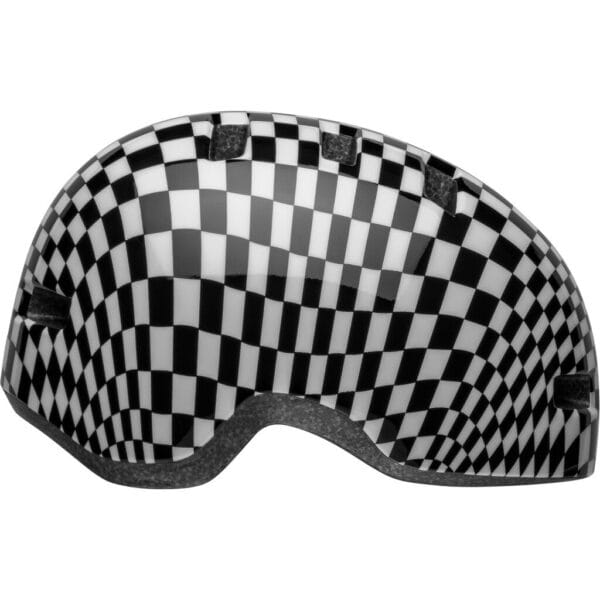 Lil Ripper Helmet gloss black/white checkers,S M-Nr: 1701900012