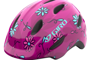 Scamp Helmet pink streets sugar daisies