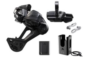Shimano Deore Di2 Upgrade Kit, Set mit RD-M6250-SGS/SW-M6250-R/BT-DN320/EC-DN100/SM-CN910-12 Box